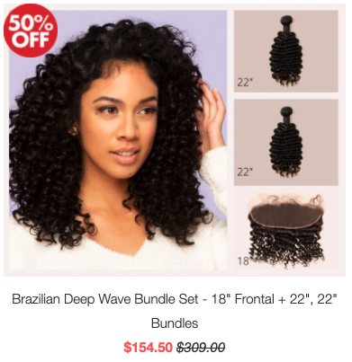 Brazilian human hair bundles